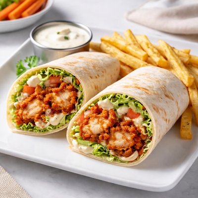 Buffalo wild wings buffalo chicken wrap