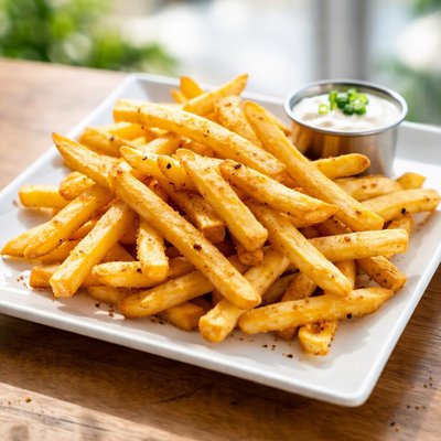 Buffalo wild wings french fries