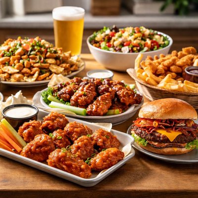 Buffalo wild wings menu