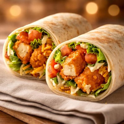 Buffalo wild wings wrap