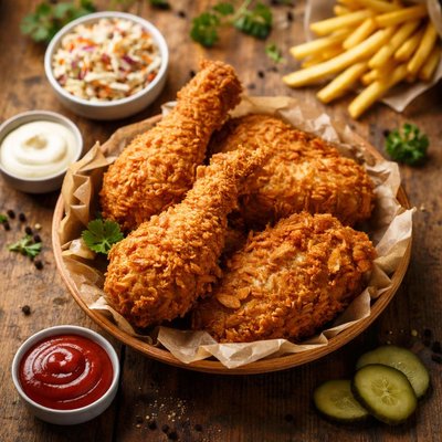 Bugar king crispy chicken