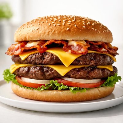 Bugarking cheese burger