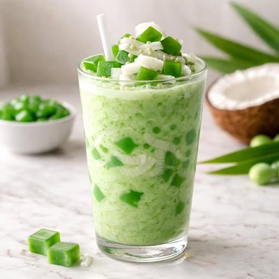 Buko pandan slushie