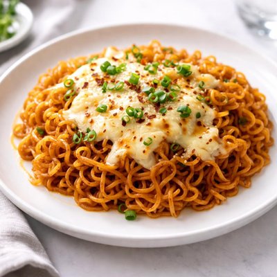 Buldak cheese ramen