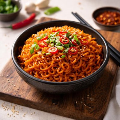 Buldak ramen noodles
