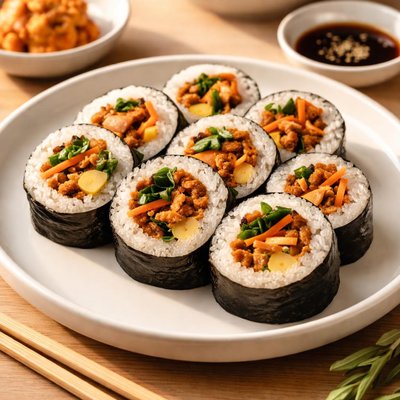 Bulgogi chicken kimbab