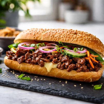 Bulgogi sandwich