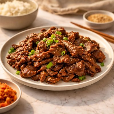 Bulgogi shaved steak