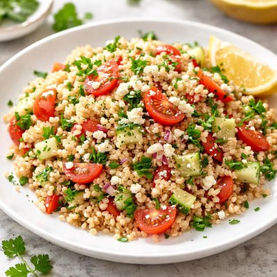 Bulgur wheat salad