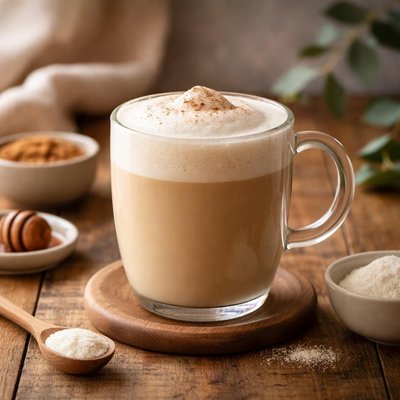 Bulk collagen latte