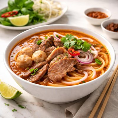 Bun bo hue beef