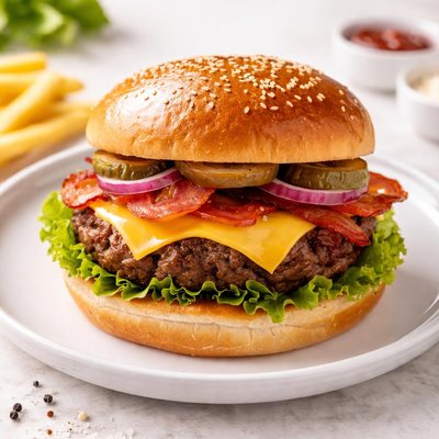 Burger beef