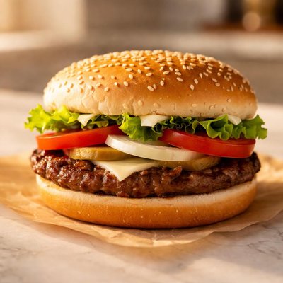 Burger kind whopper jr