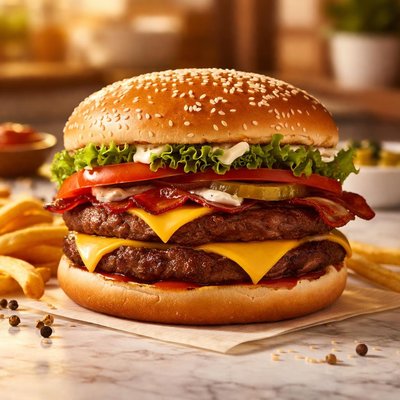 Burger king burger