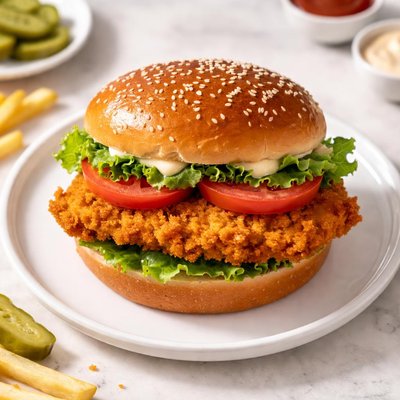 Burger king chicjen sandwich