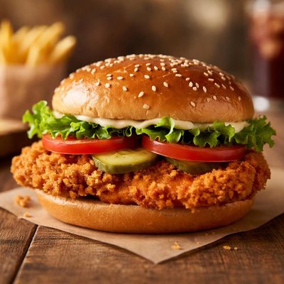 Burger king chicken samdwich