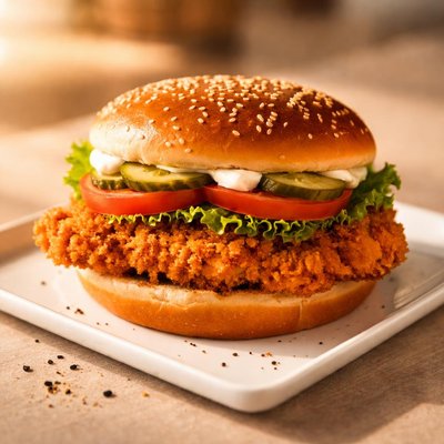 Burger king chicken sandwhich