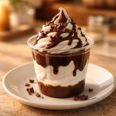 Burger king chocolate sundae