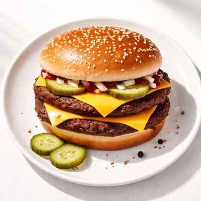 Burger king double cheeseburger