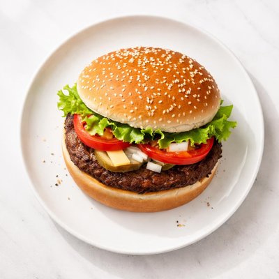 Burger king hamburger