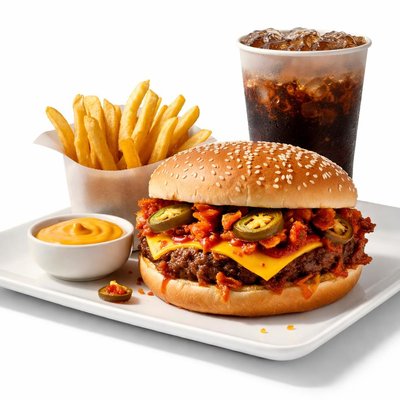 Burger king hot chili cheese meal