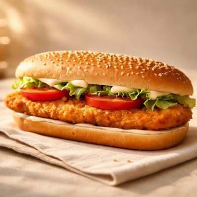 Burger king original chicken sandwich