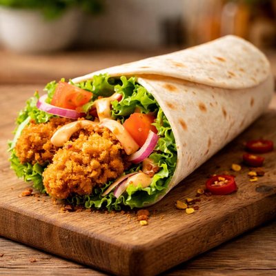 Burger king spicy chicken wrap