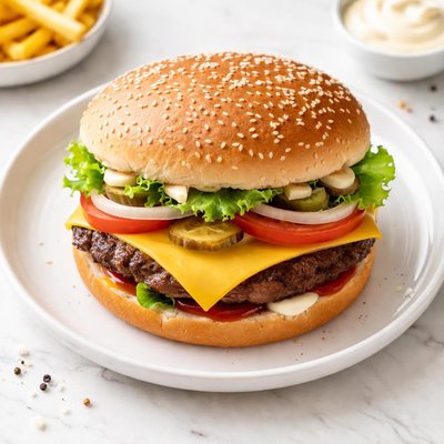 Burger king whopper with chese