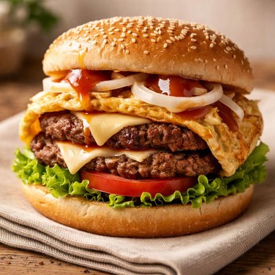 Burger ramly beeg special