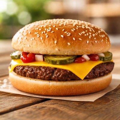 Burgerking cheeseburger