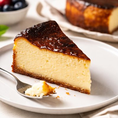 Burnt cheesecake