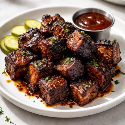 Burnt ends beef