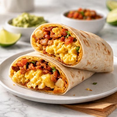 Burrito de huevo