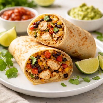 Burrito de pollo