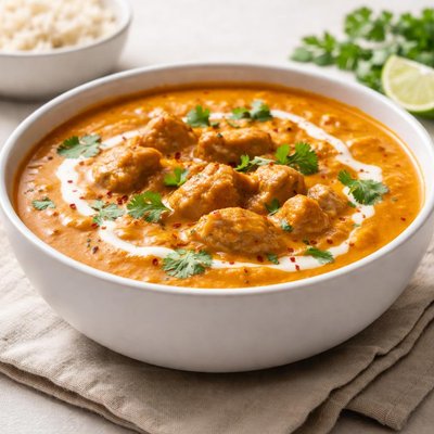 Butter chicken soup