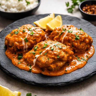 Butter chicken thighs