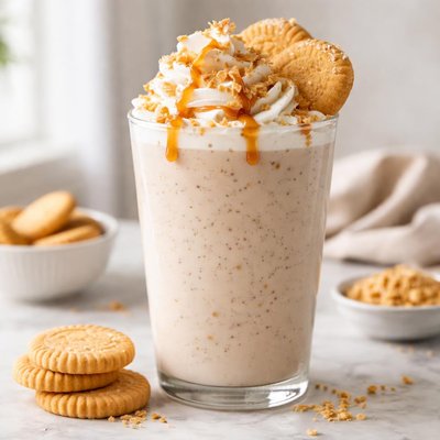Butter cookies shake