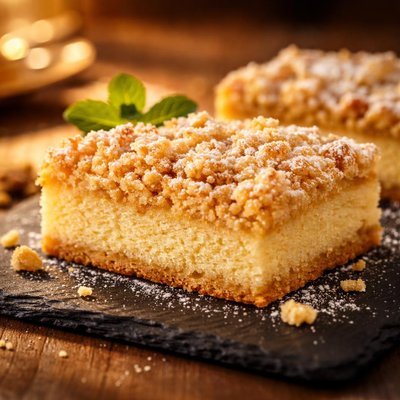 Butter crumble cake