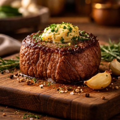 Butter filet mignon