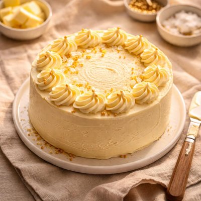 Butter icing cake
