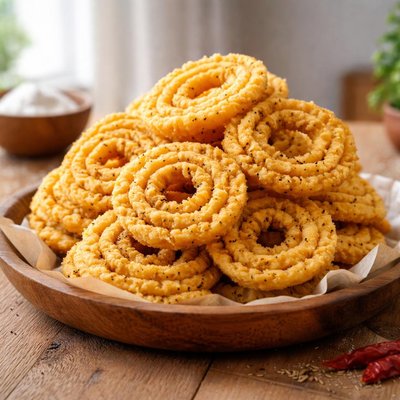 Butter murukku