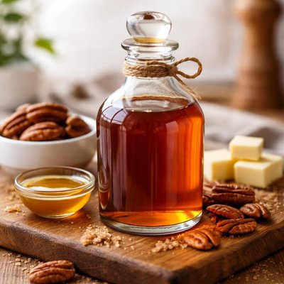 Butter pecan coffee syrup