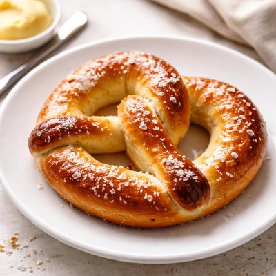 Butter pretzel