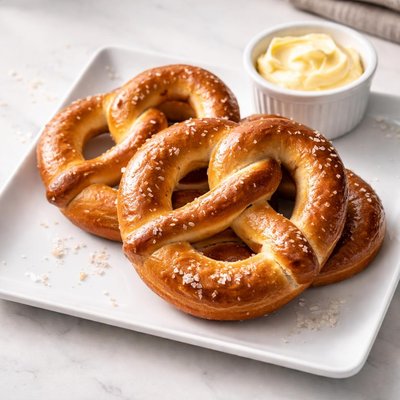 Butter pretzels
