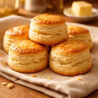 Butter puff biscuits