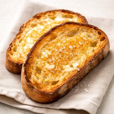 Butter toasted sourdough