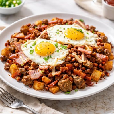 Butterfields whole hog skillet