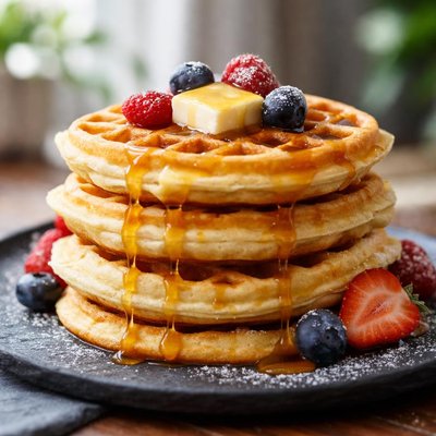 Buttermilk ego waffles