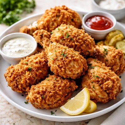Buttermilk fried chicken