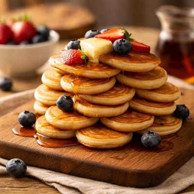 Buttermilk mini pancakes